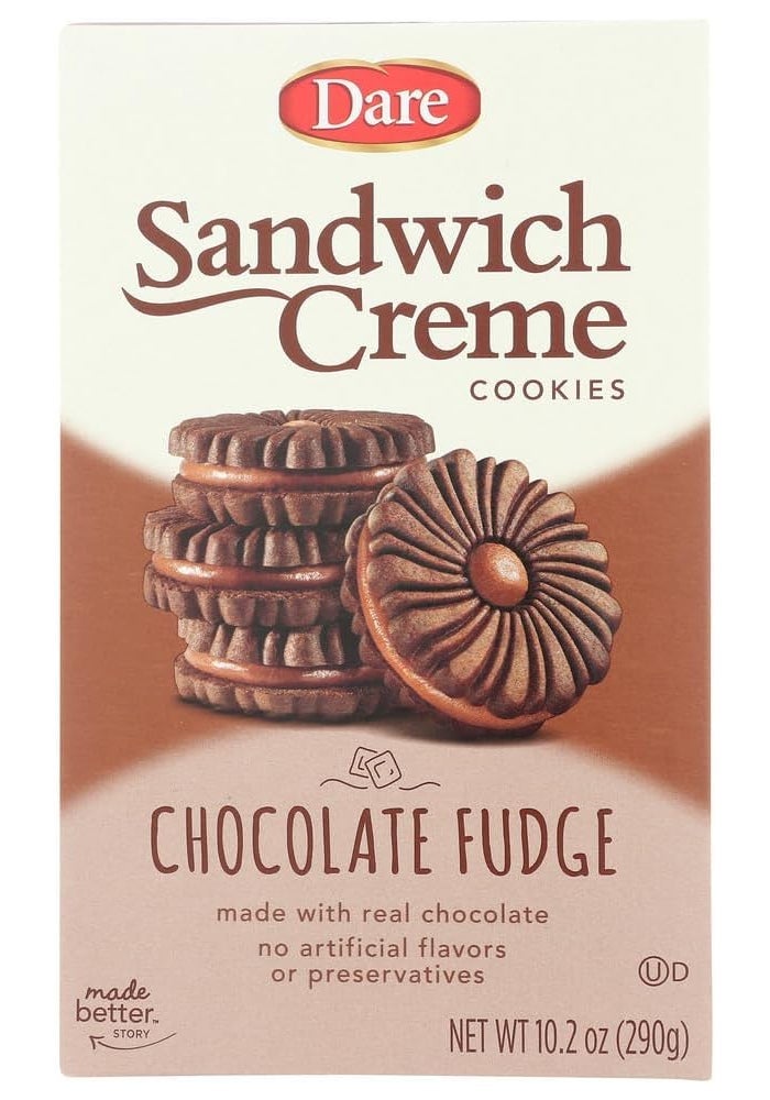 Dare Sandwich Creme Cookies - Chocolate Fudge - Image 1